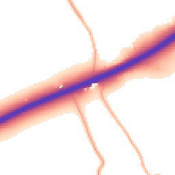 Daytime road noise heatmap for CO7 6PQ