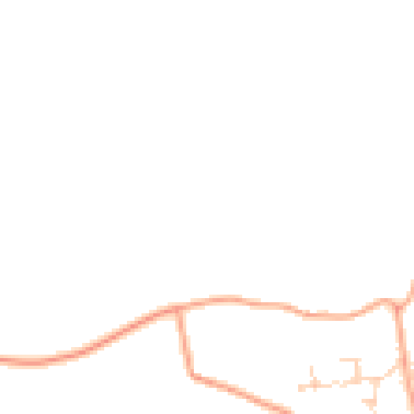 Daytime road noise heatmap for CO7 6PZ