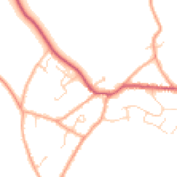 Daytime road noise heatmap for CO7 6QZ