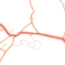Daytime road noise heatmap for CO7 6RL
