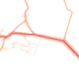 Daytime road noise heatmap for CO7 6RU