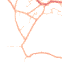 Daytime road noise heatmap for CO7 6SD