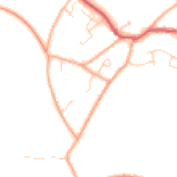 Daytime road noise heatmap for CO7 6SQ