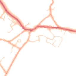 Daytime road noise heatmap for CO7 6SR