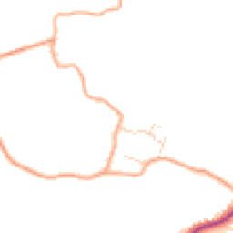 Daytime road noise heatmap for CO7 6XE