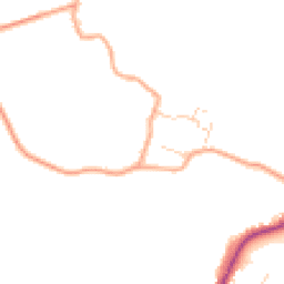 Daytime road noise heatmap for CO7 6XQ