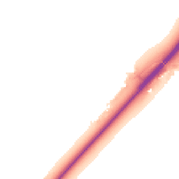 Night-time road noise heatmap for CO7 6YE