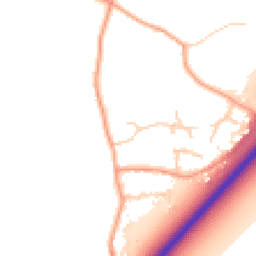 Daytime road noise heatmap for CO7 6YQ