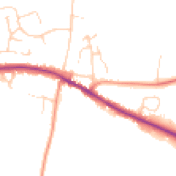 Daytime road noise heatmap for CO7 7AF
