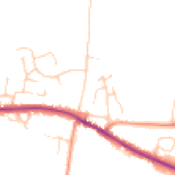 Daytime road noise heatmap for CO7 7AT