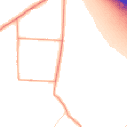 Daytime road noise heatmap for CO7 7BG