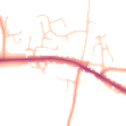 Daytime road noise heatmap for CO7 7DZ