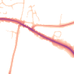 Daytime road noise heatmap for CO7 7FH