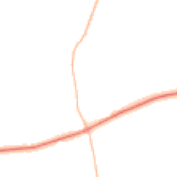 Night-time road noise heatmap for CO7 7FR