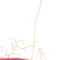 Daytime road noise heatmap for CO7 7GT