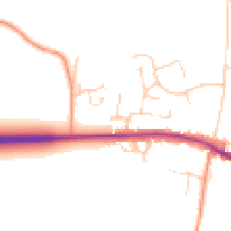 Daytime road noise heatmap for CO7 7HR