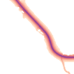 Daytime road noise heatmap for CO7 7HS