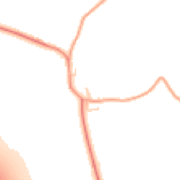 Daytime road noise heatmap for CO7 7HU