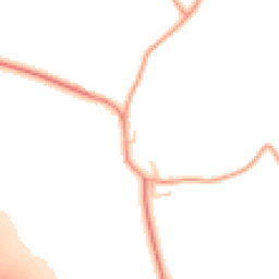 Daytime road noise heatmap for CO7 7HZ