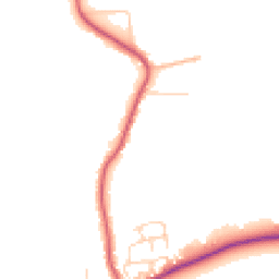 Daytime road noise heatmap for CO7 7JX