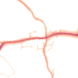 Daytime road noise heatmap for CO7 7NP