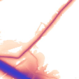 Daytime road noise heatmap for CO7 7PH