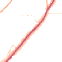 Daytime road noise heatmap for CO7 7PQ
