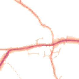 Daytime road noise heatmap for CO7 7PZ