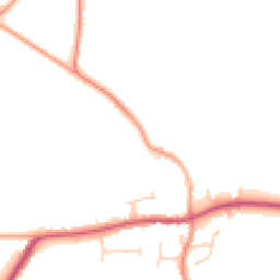 Daytime road noise heatmap for CO7 7QA