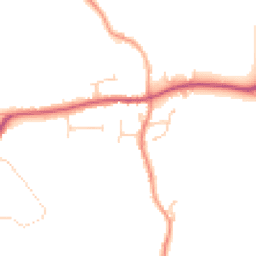 Daytime road noise heatmap for CO7 7RP