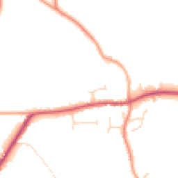 Daytime road noise heatmap for CO7 7RQ