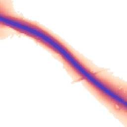 Night-time road noise heatmap for CO7 7RY