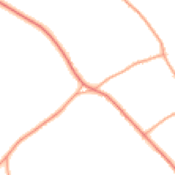 Daytime road noise heatmap for CO7 7SX