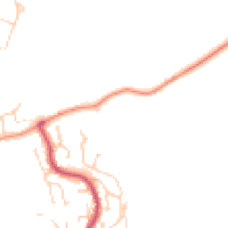 Daytime road noise heatmap for CO7 7TF