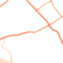 Daytime road noise heatmap for CO7 7TN