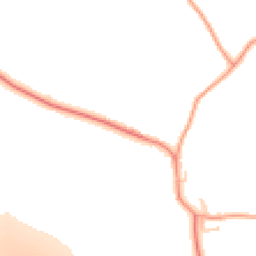 Daytime road noise heatmap for CO7 7TS