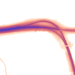 Night-time road noise heatmap for CO7 7UA