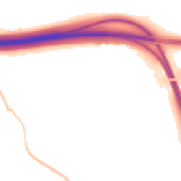 Night-time road noise heatmap for CO7 7UH