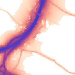 Daytime road noise heatmap for CO7 7WX