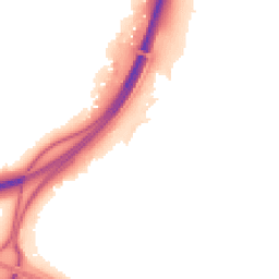 Night-time road noise heatmap for CO7 7WX
