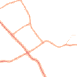 Daytime road noise heatmap for CO7 7XB
