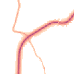 Daytime road noise heatmap for CO7 7XE