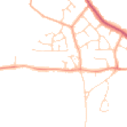 Daytime road noise heatmap for CO7 8BN