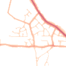 Daytime road noise heatmap for CO7 8BU