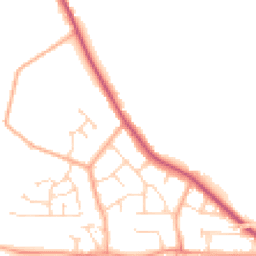 Daytime road noise heatmap for CO7 8DQ
