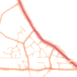 Daytime road noise heatmap for CO7 8DS