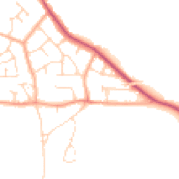 Daytime road noise heatmap for CO7 8EA