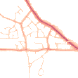 Daytime road noise heatmap for CO7 8EG