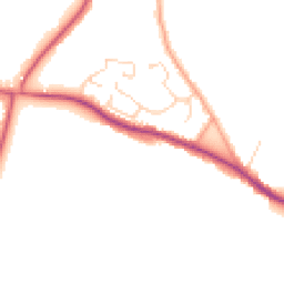 Daytime road noise heatmap for CO7 8FG