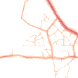Daytime road noise heatmap for CO7 8FQ